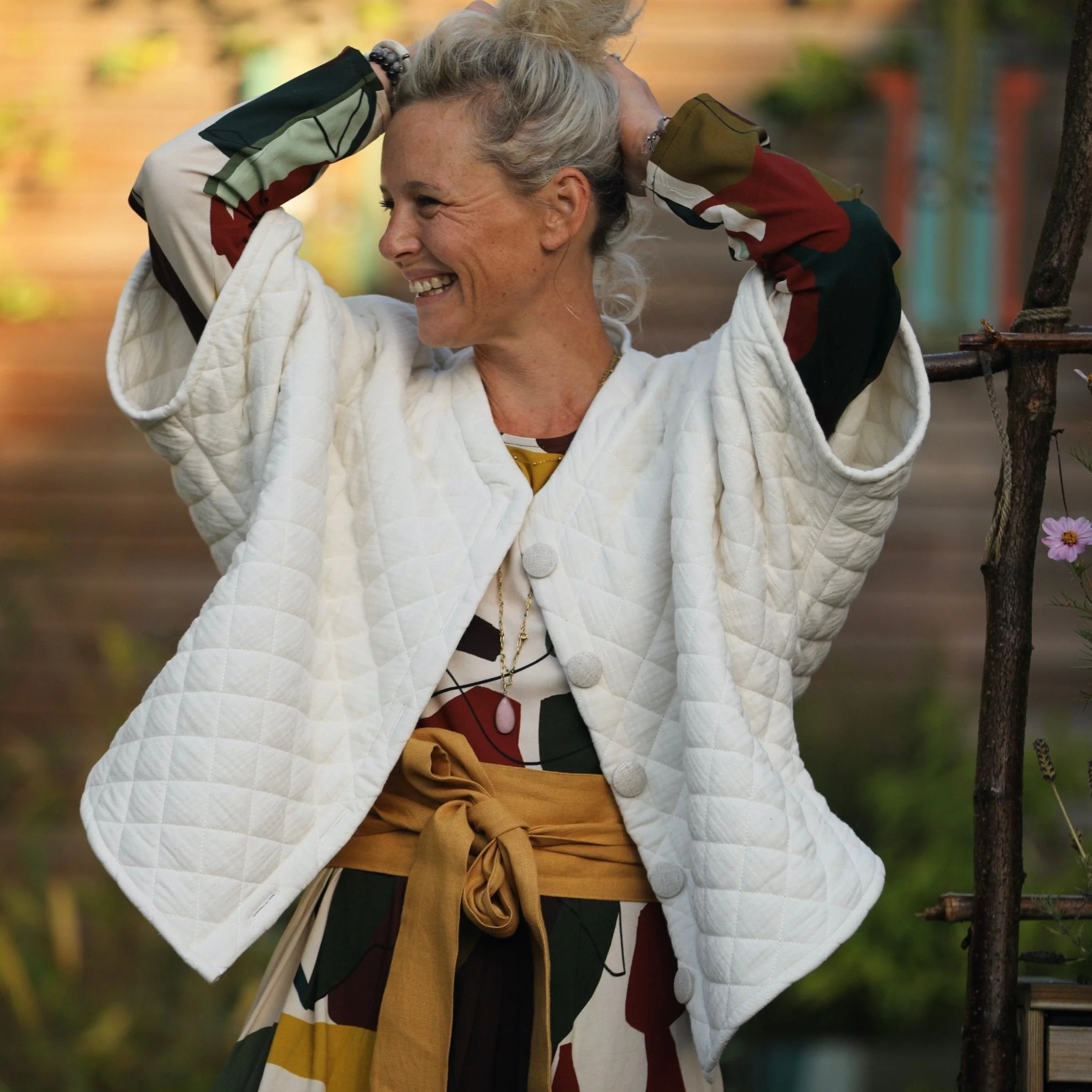 Ceinture Anita - Lin tournesol - Image 4