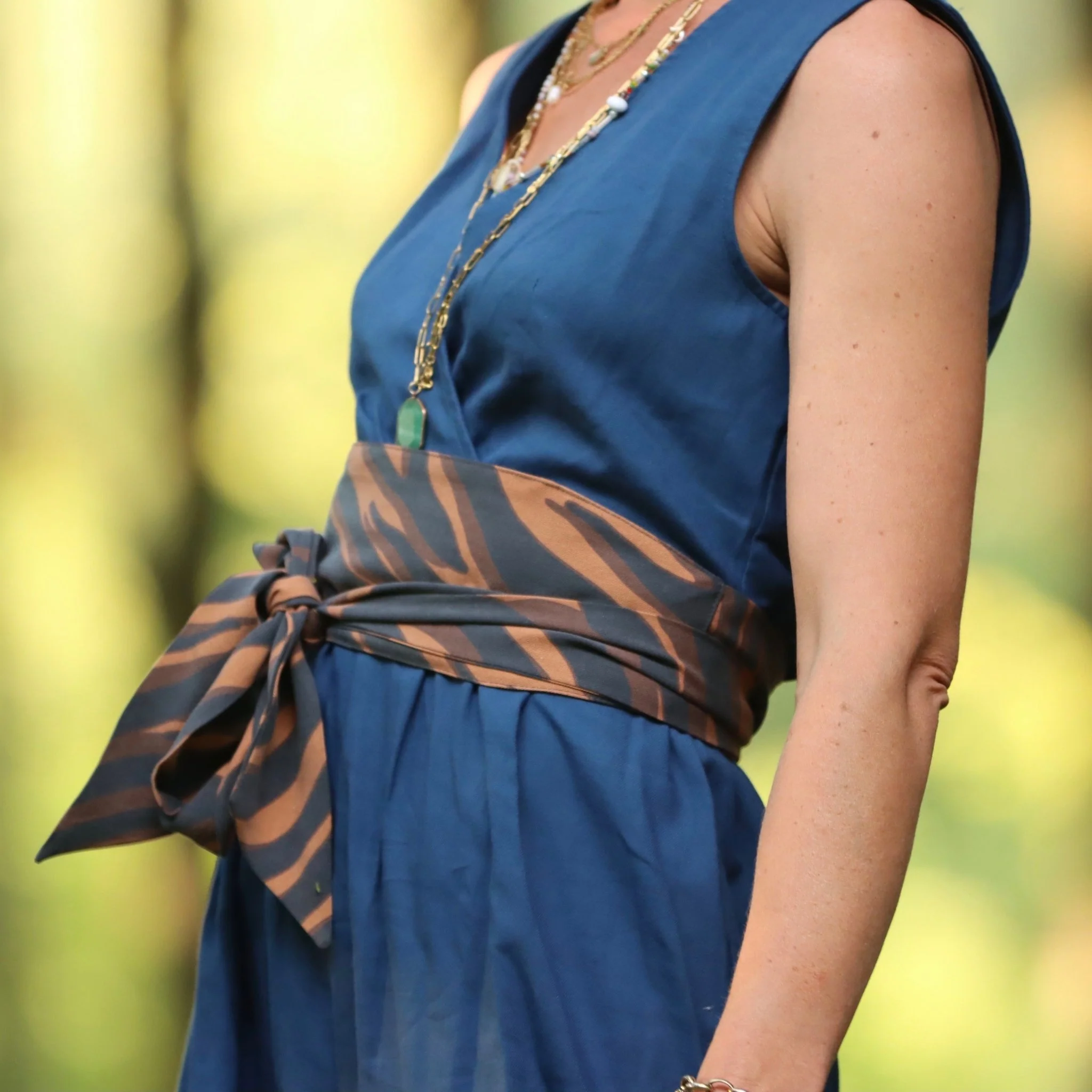 Ceinture Anita viscose léopard - Image 5