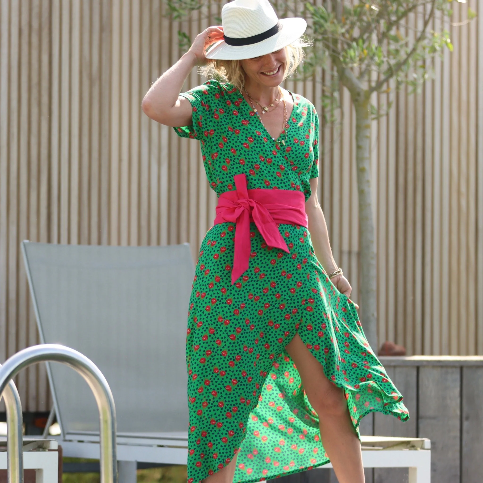 Ceinture Anita lin fushia - Image 7