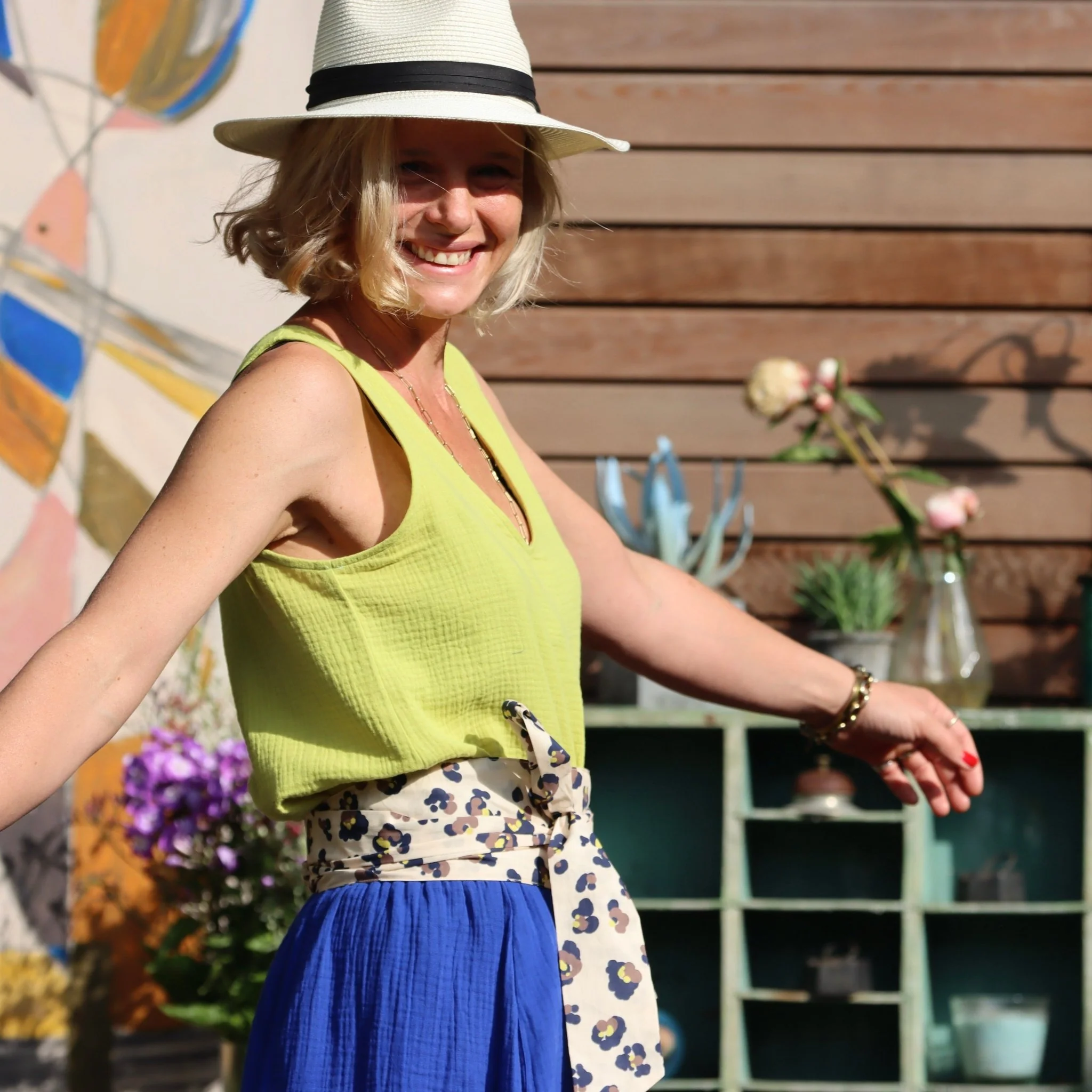 Ceinture Anita  - Voile de coton léo - Image 3