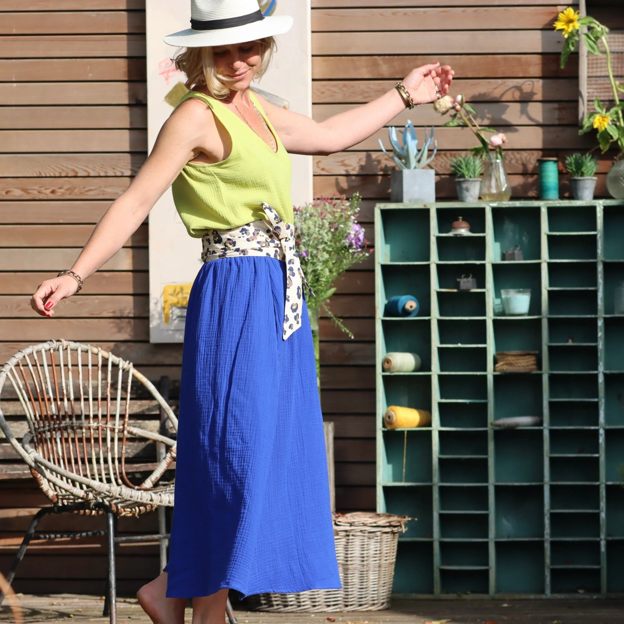 Ceinture Anita  - Voile de coton léo - Image 5