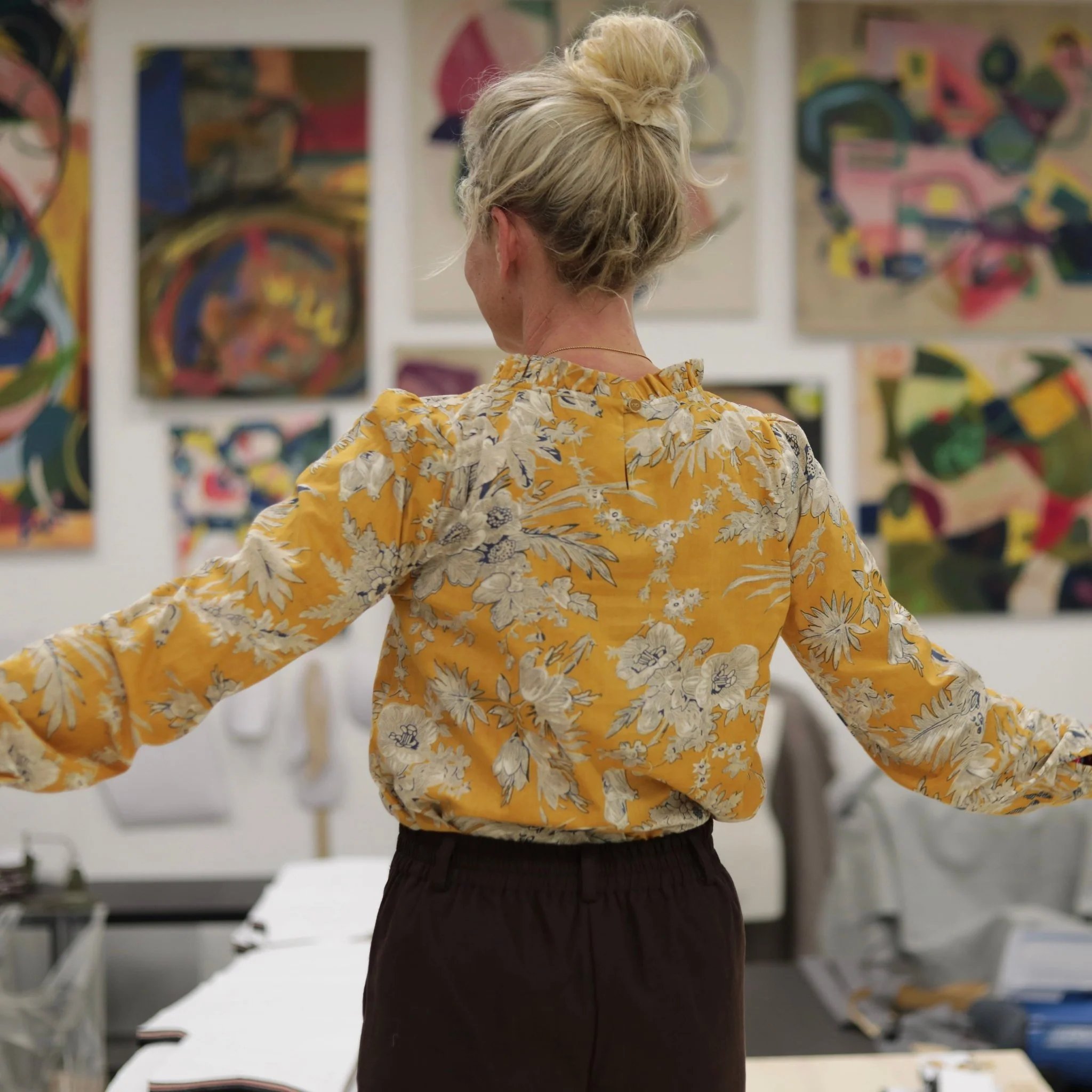 Blouse  Fantine - Pastoral Ocre - Image 5
