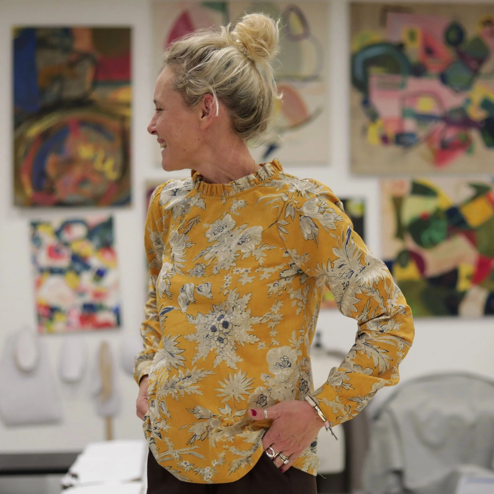 Blouse  Fantine - Pastoral Ocre - Image 6