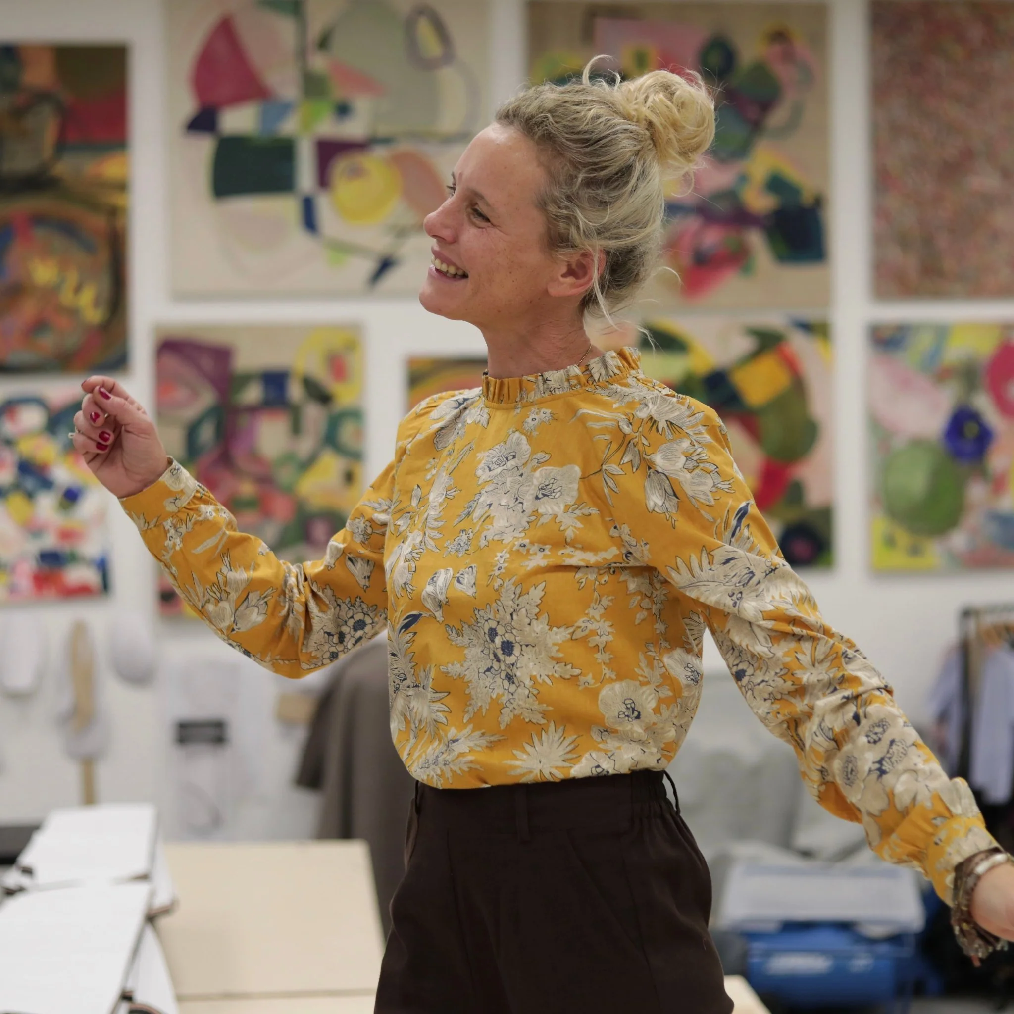 Blouse  Fantine - Pastoral Ocre - Image 7