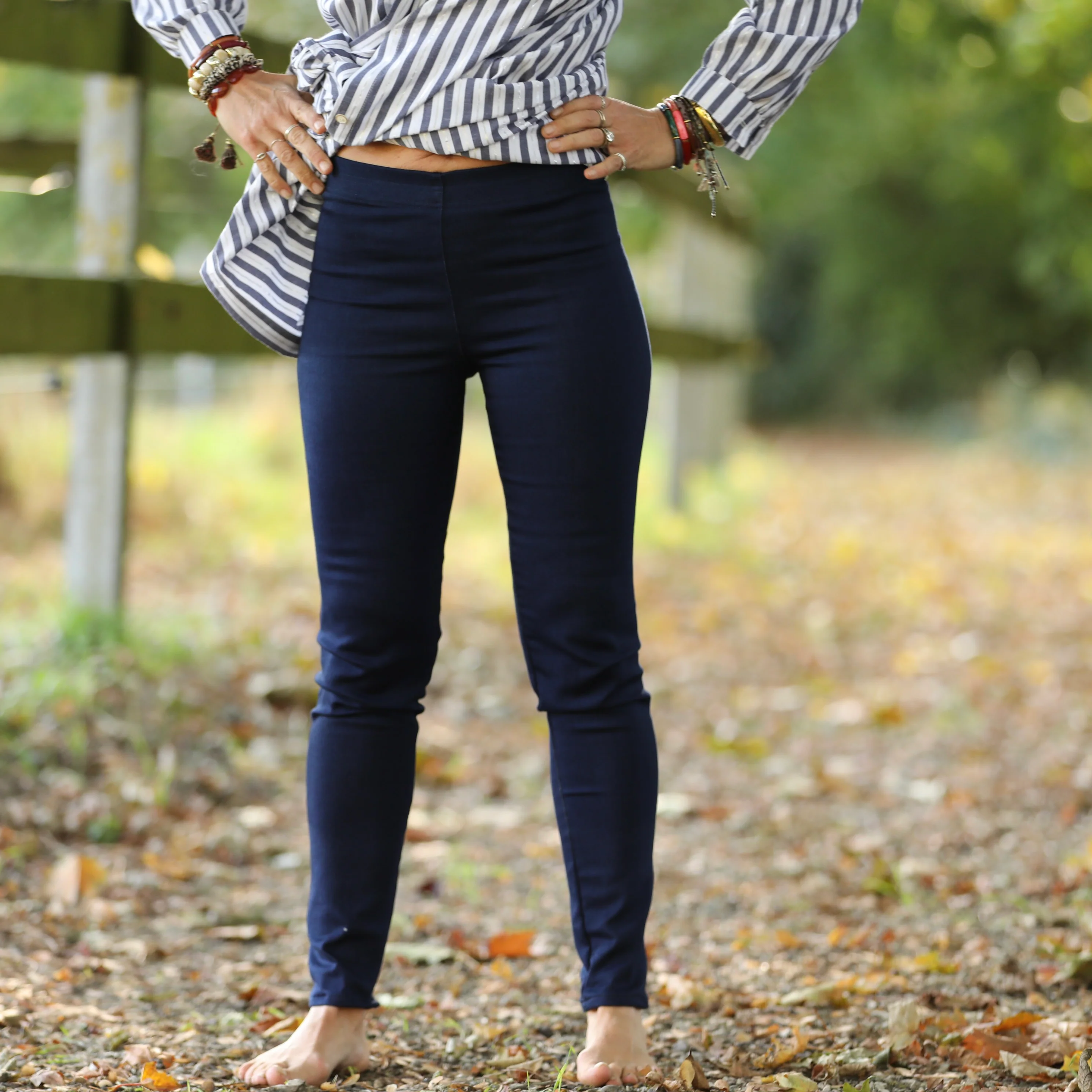 Legging Léni - jean bleu - Image 4