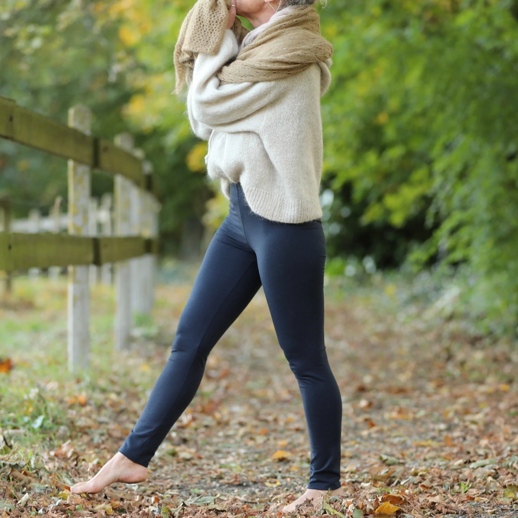 Legging Léni - jersey marine - Image 3