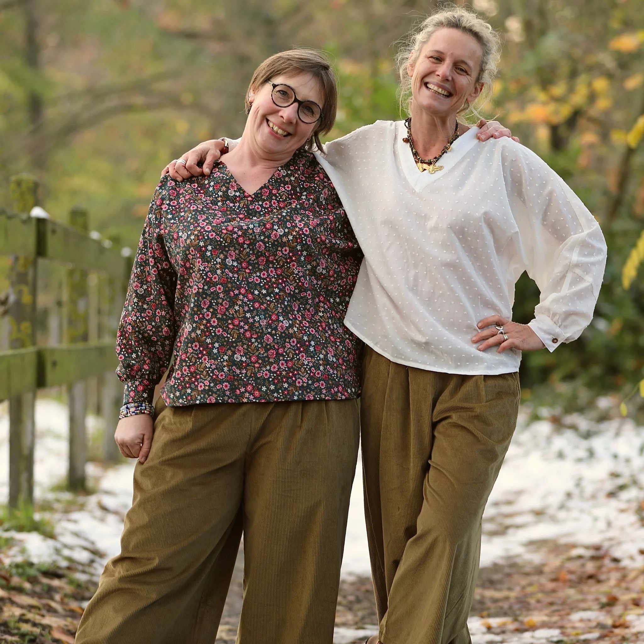 Blouse  Mina – Fleurs de Bohème - Image 12