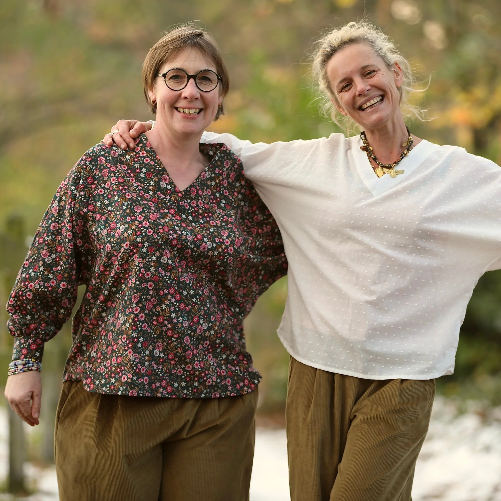 Blouse  Mina – Kashmir Sépia - Image 10