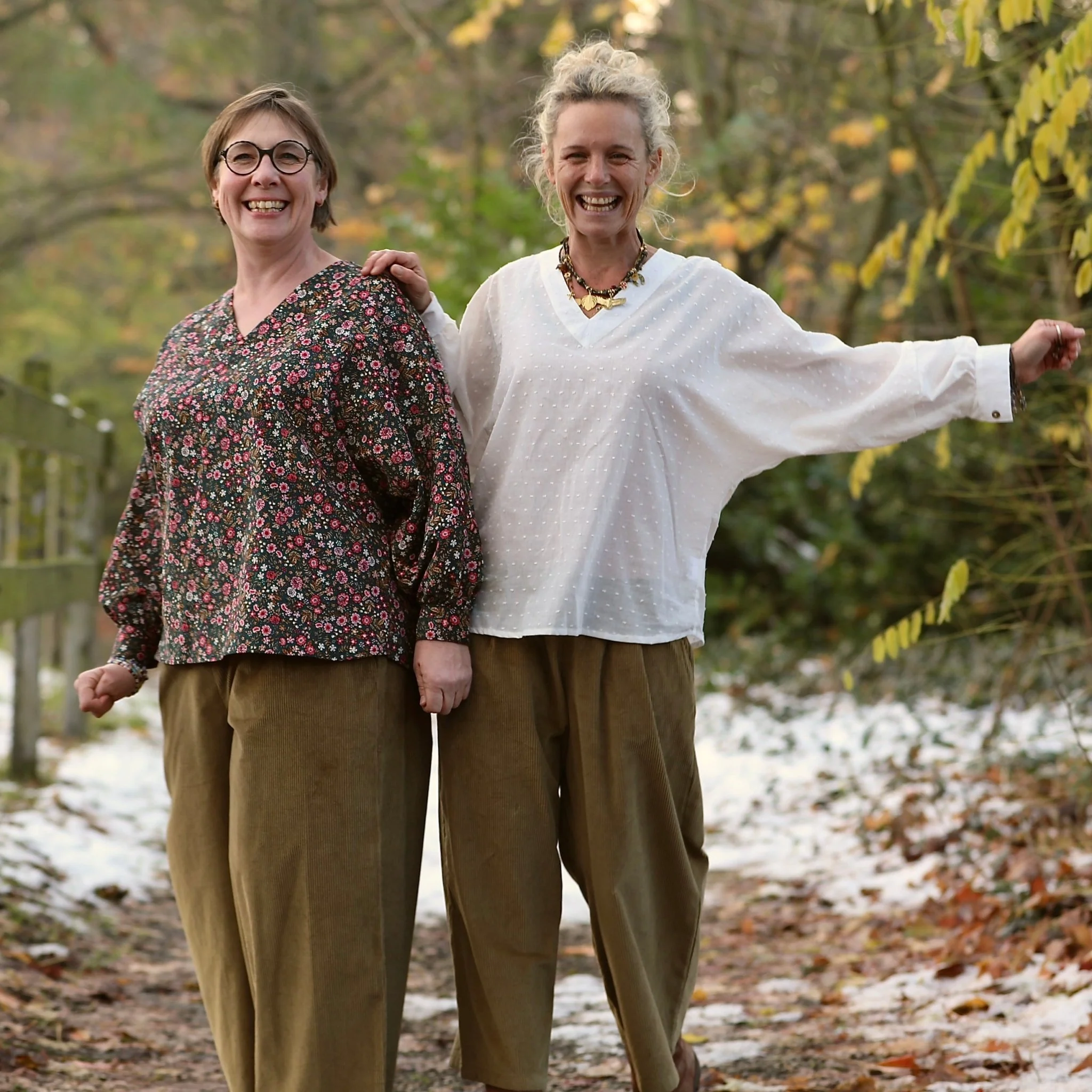 Blouse  Mina – Kashmir Sépia - Image 8