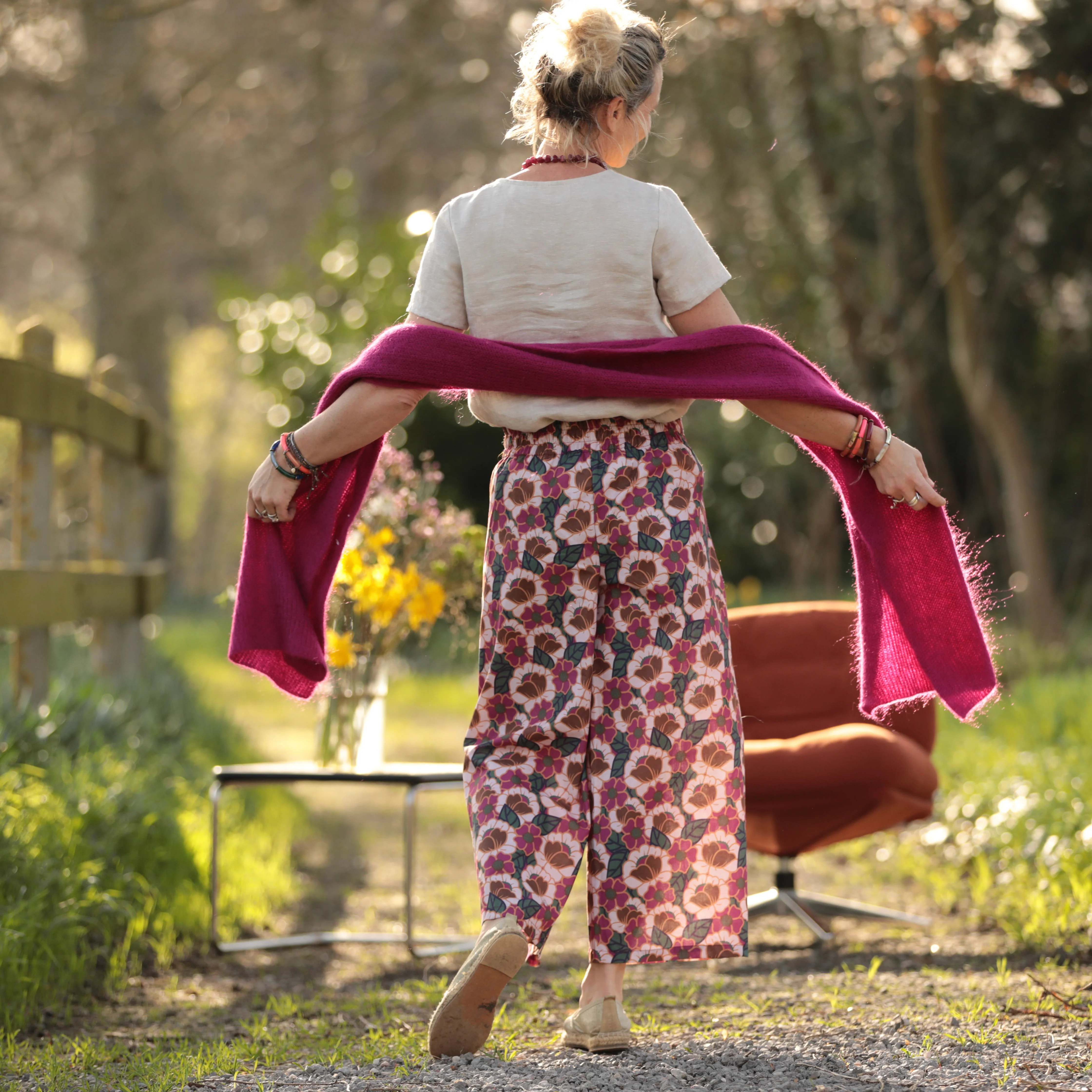 Pantalon Briac - Coton "souvenirs de Vérone" - Image 7