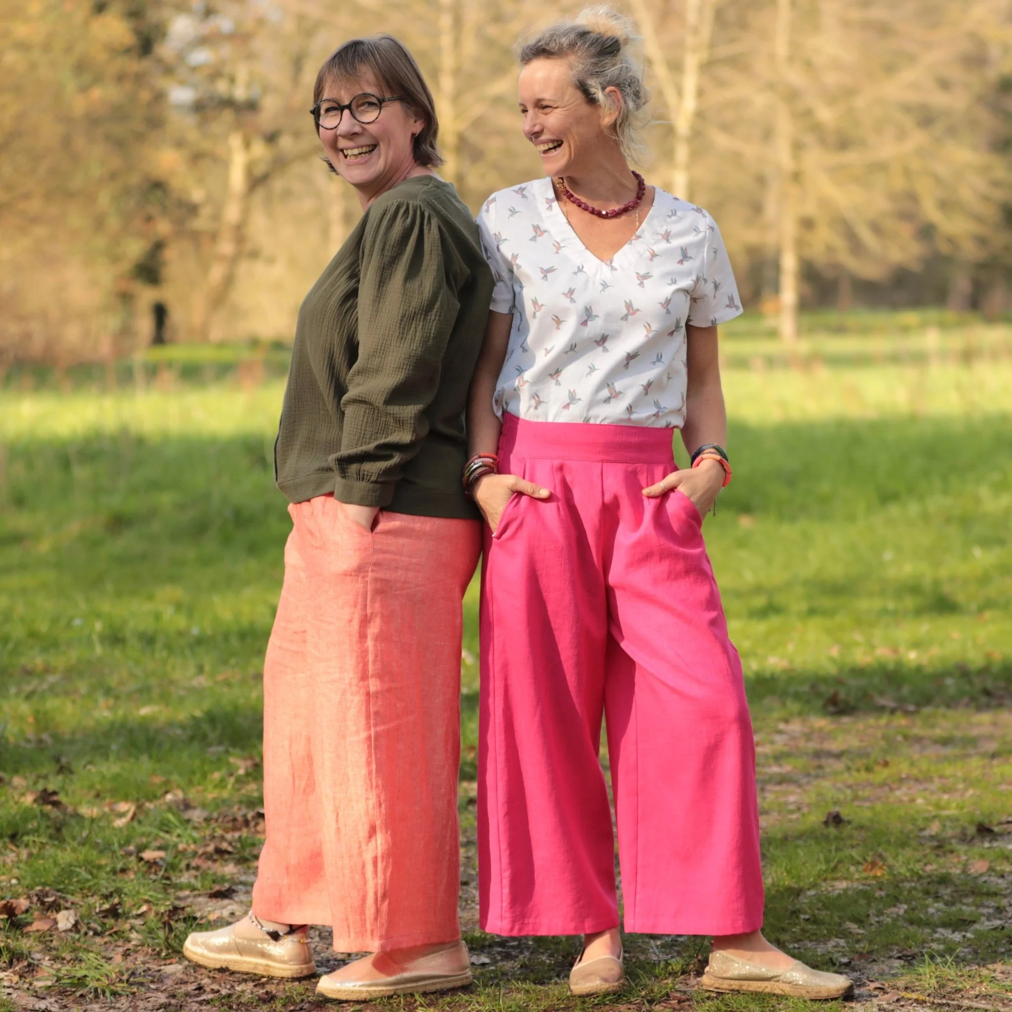 Pantalon Briac - lin vert anglais - Image 14